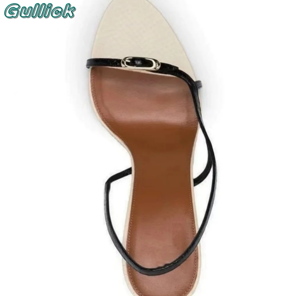 Slingback Strappy Open Toe San - Sandal Strappy Heeled reseña y precio