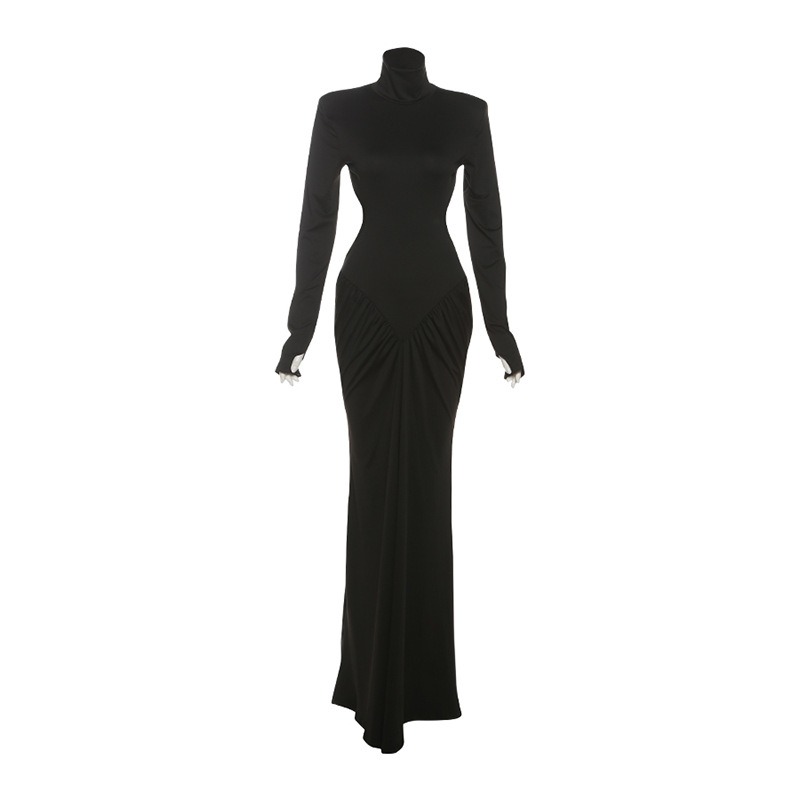 Women Backless Long Dress Turt - Maxi Dress Halter reseña y precio