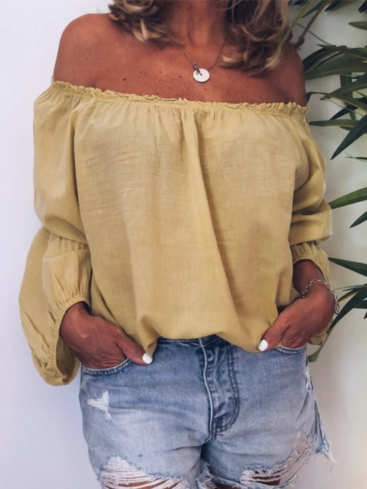 New Chic Women's Off-the-shoul - Blouse Off Shoulder reseña y precio