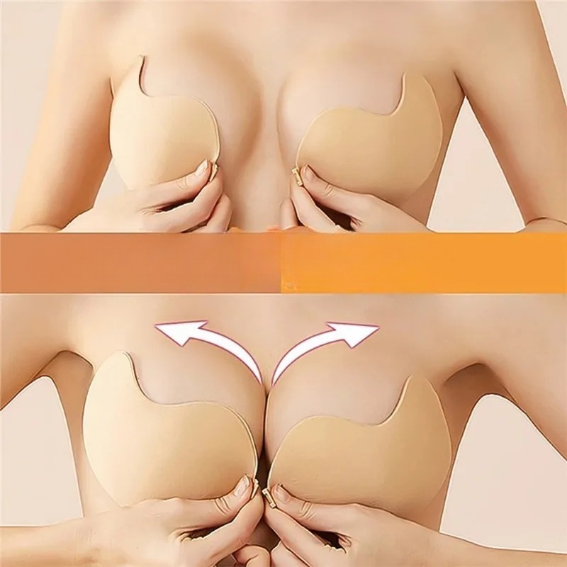 A-D Invisible Strapless Adhesi - Bralette Triangle Set reseña y precio