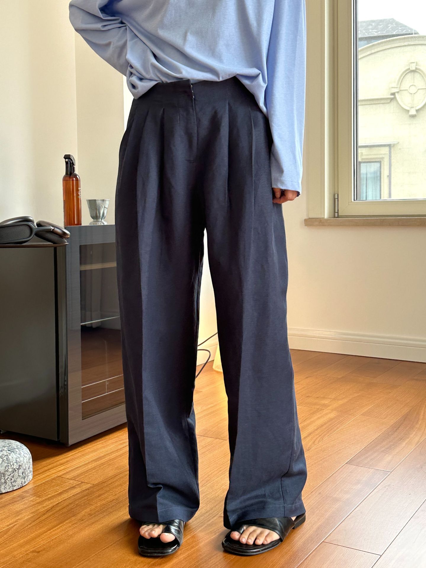 Casual Linen Wide Leg Pants Pl - Linen Pant Wide reseña y precio