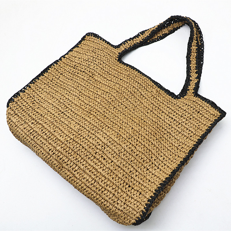 Straw Woven Tote Bags for Wome - Crochet Bag Raffia reseña y precio