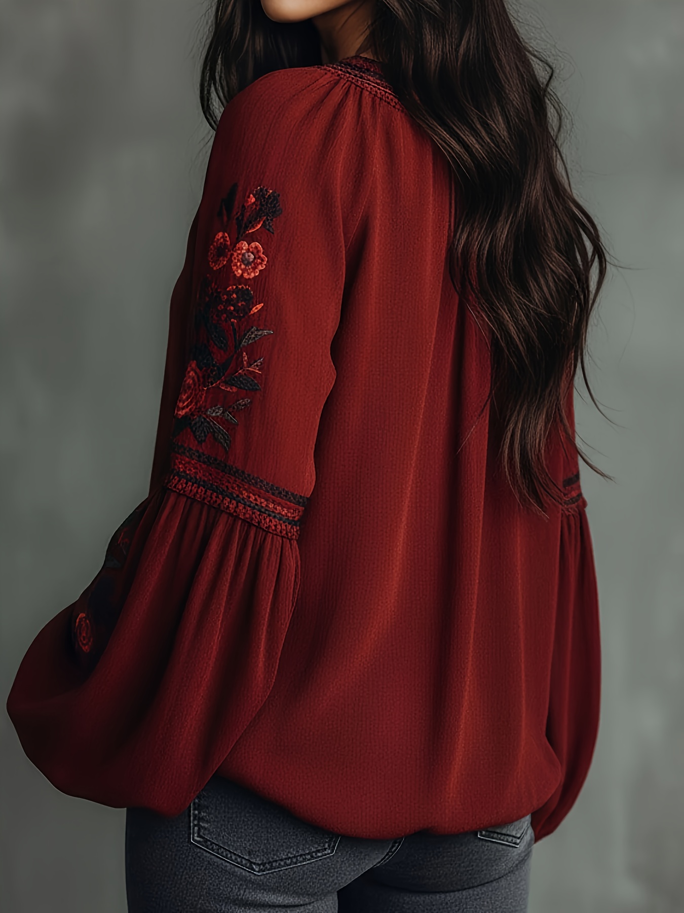 Women‘s Spring Blouse Retro Em - Blouse Off Shoulder reseña y precio