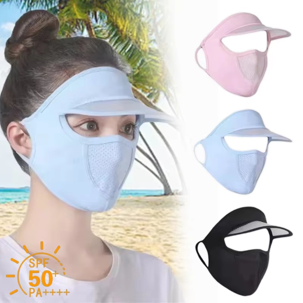 Ice Silk Mask for Outdoor Cycl - Headband Summer Knit reseña y precio