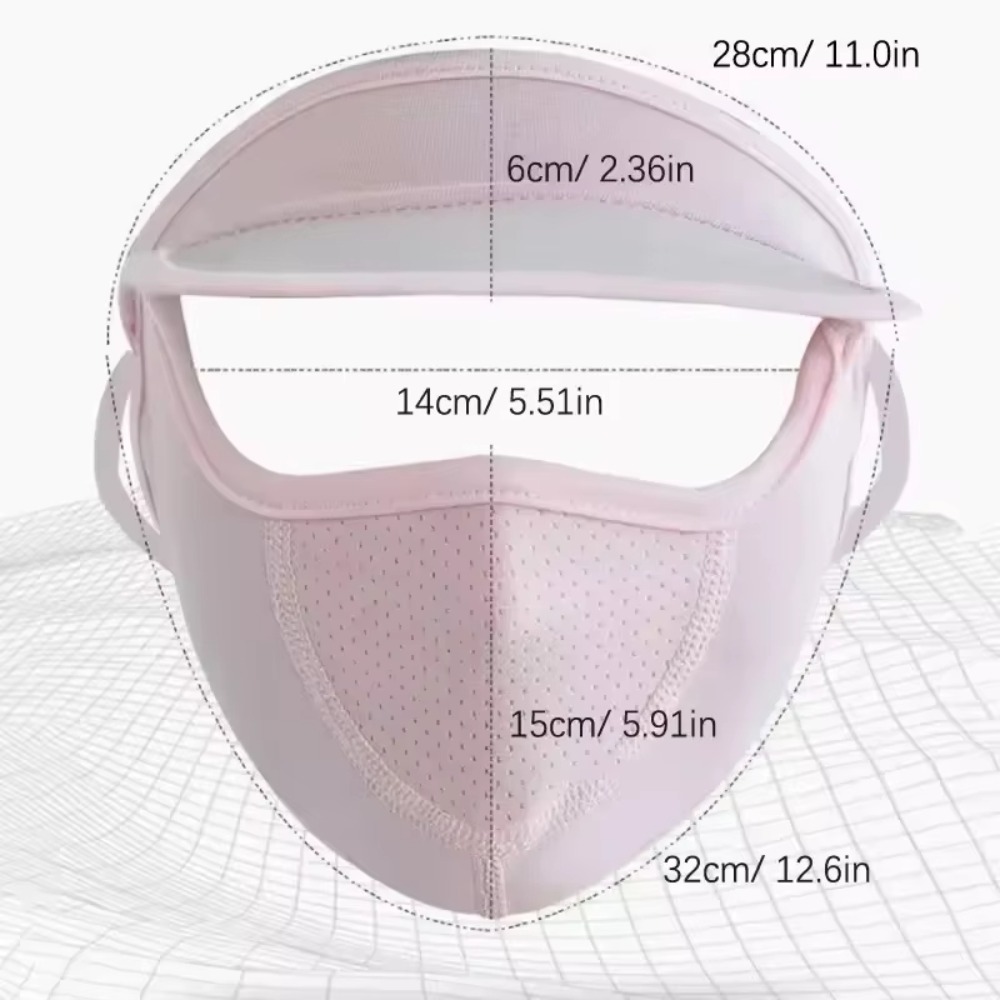 Ice Silk Mask for Outdoor Cycl - Headband Summer Knit reseña y precio