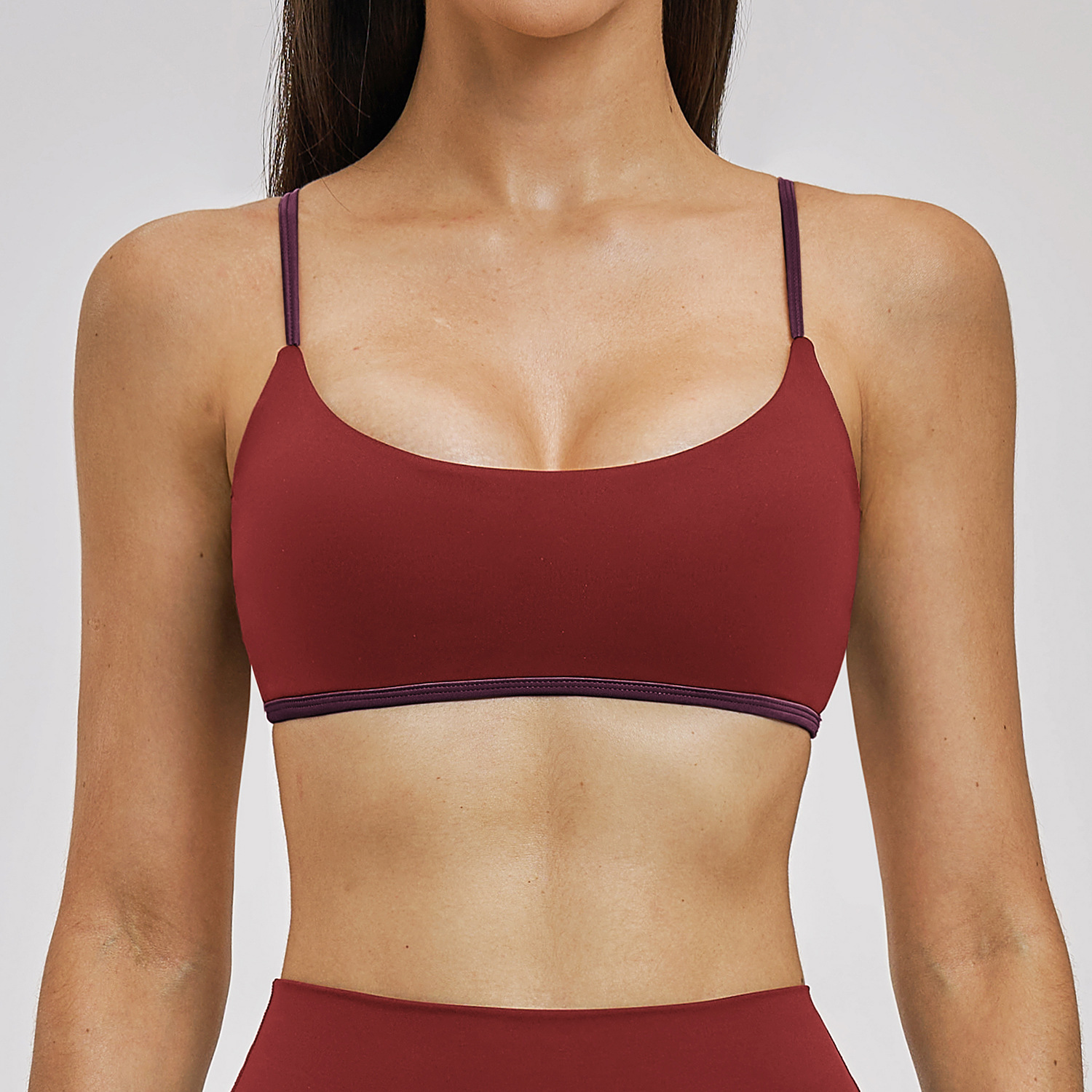 Sexy Women Sports Bra Push Up  - Bralette Triangle Set reseña y precio