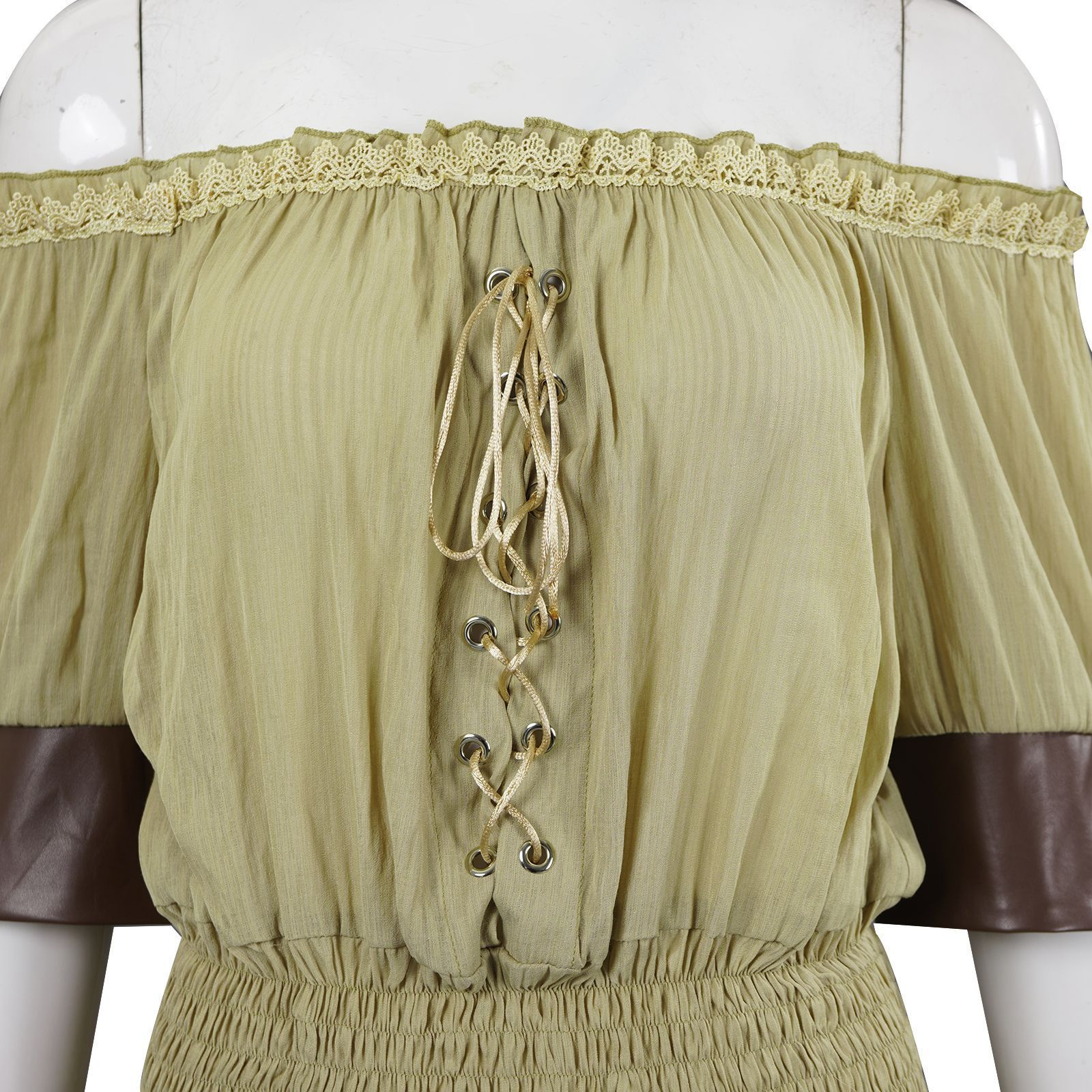 Women's Renaissance Pirate Blo - Blouse Off Shoulder reseña y precio