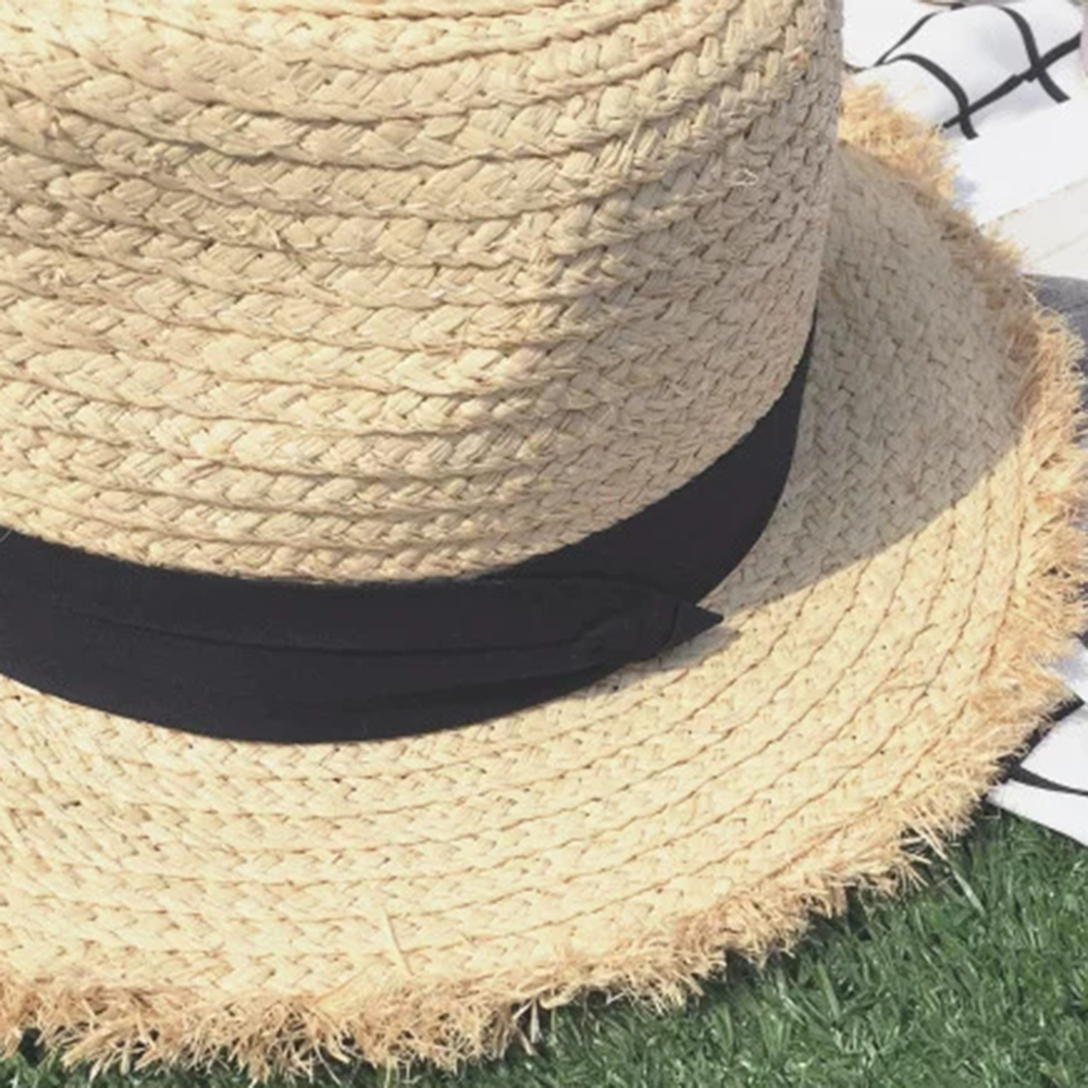 new Wide Brim Raffia Sun Hat f - Hat Floppy Wide reseña y precio