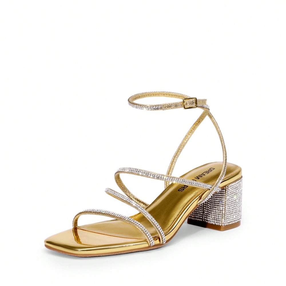 Womens Block Heels 2 Inch Stra - Sandal Strappy Heeled reseña y precio