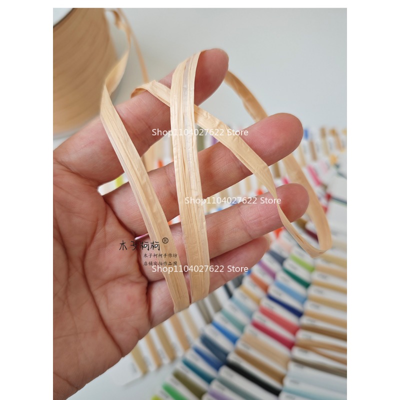120g/roll Matte Raffia Grass C - Crochet Bag Raffia reseña y precio