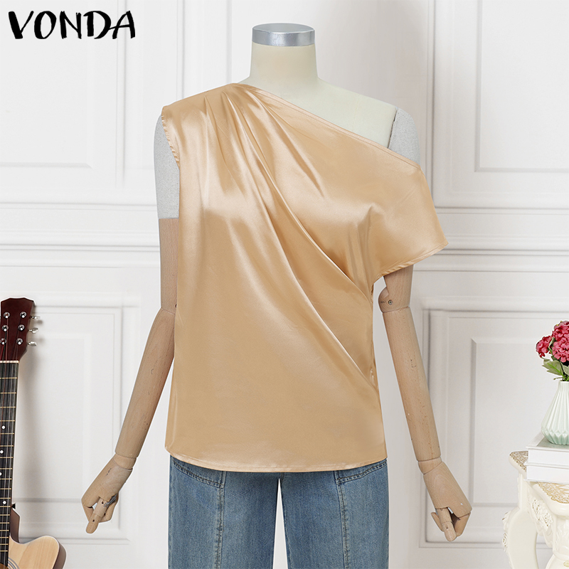 Plus Size 5XL VONDA Women Blou - Blouse Off Shoulder reseña y precio