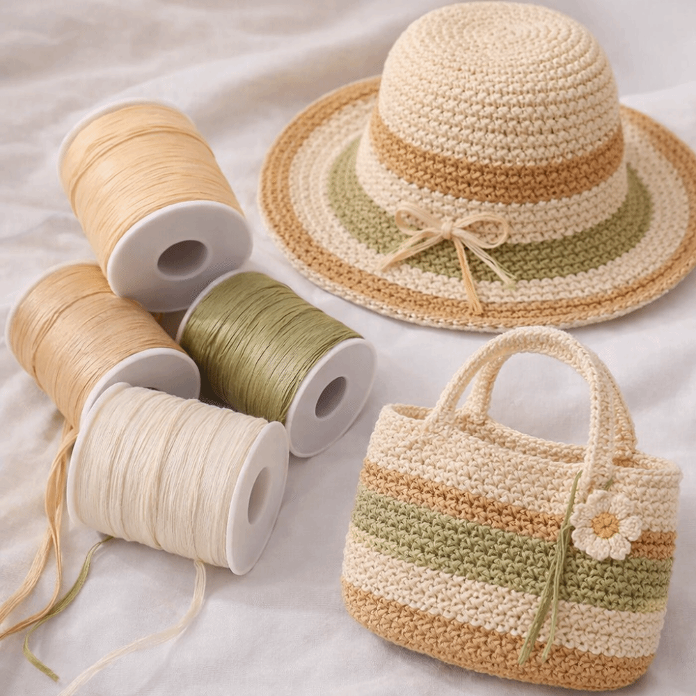 High Quality Premium Quality 1 - Crochet Bag Raffia reseña y precio