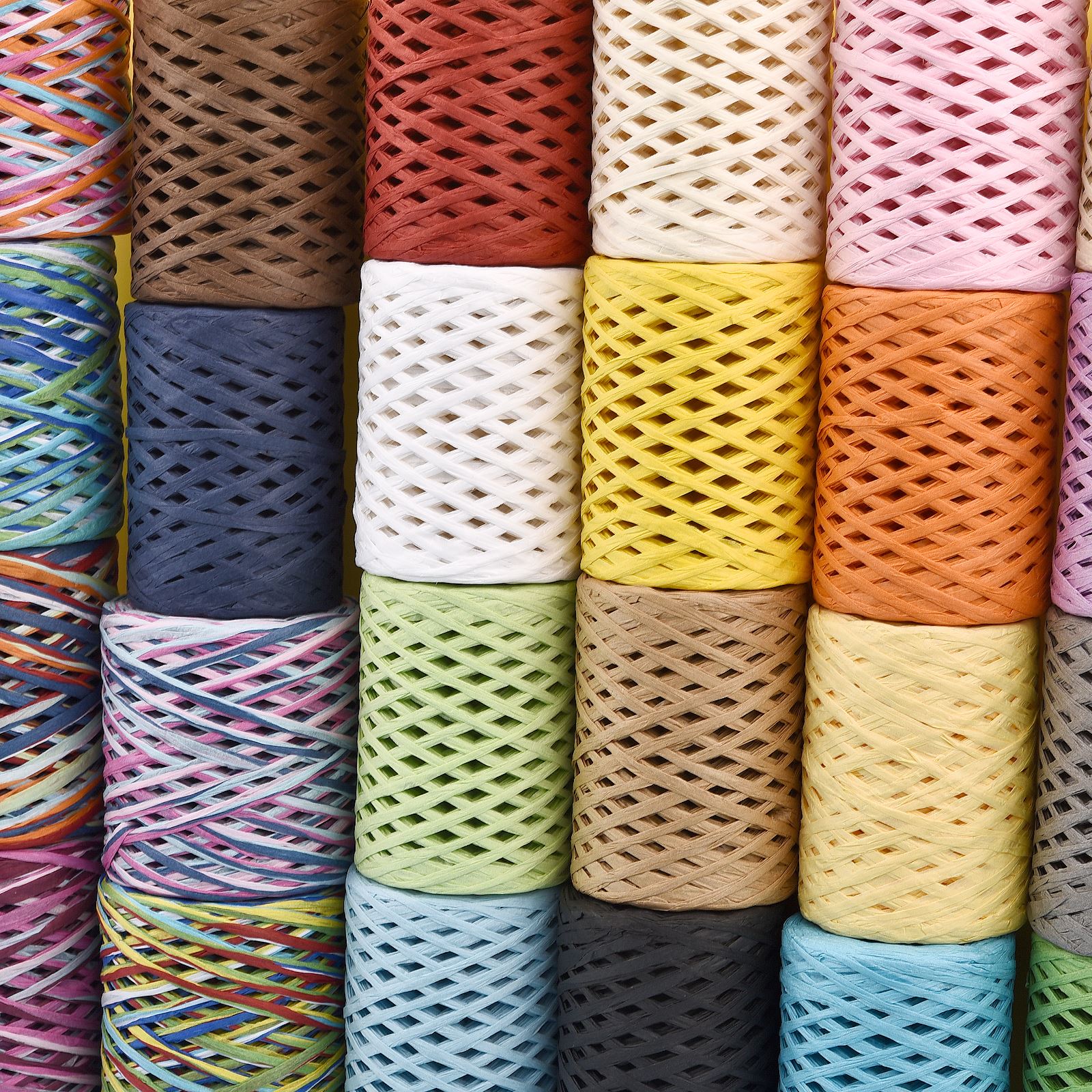 100M Natural Raffia Straw Yarn - Crochet Bag Raffia reseña y precio