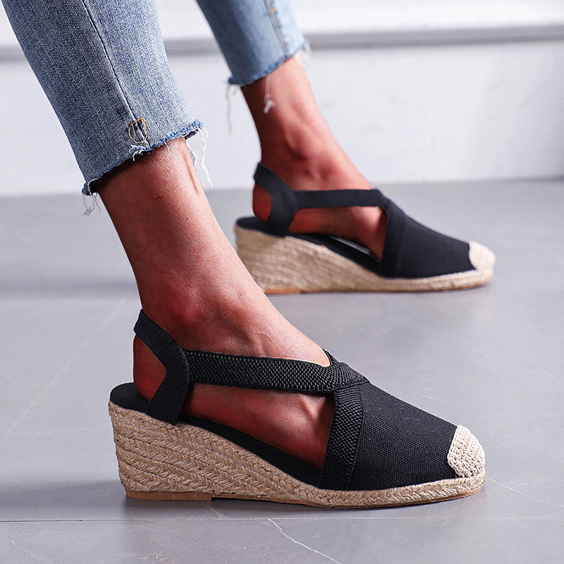 2026 Summer Women's Sandals St - Wedge Espadrille Women reseña y precio