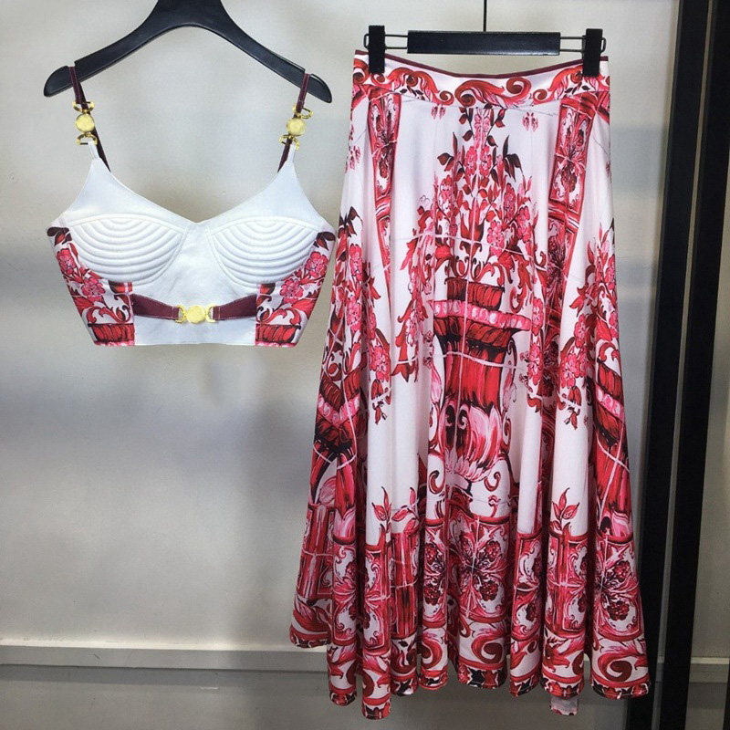 Summer Bohemain Blue And White - Romper Floral Print reseña y precio