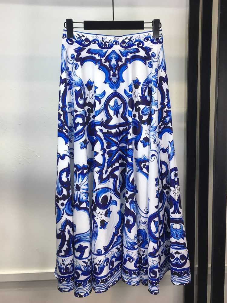 Summer Bohemain Blue And White - Romper Floral Print reseña y precio