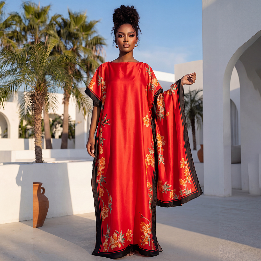 Summer Fashion African Shawl F - Romper Floral Print reseña y precio