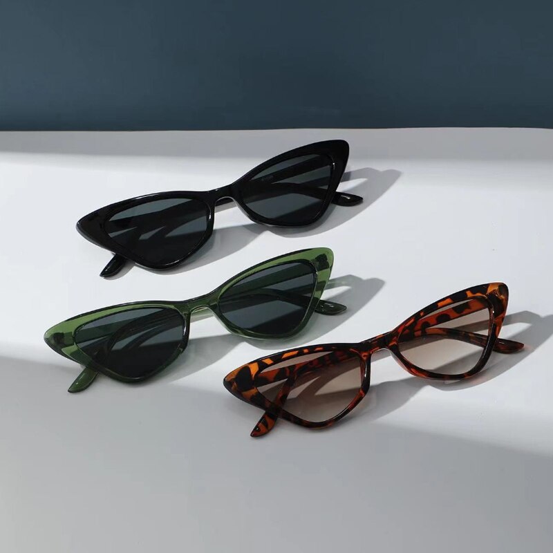 3 Pairs Per Set Small Cat Eye  - Sunglasses Cat Eye reseña y precio