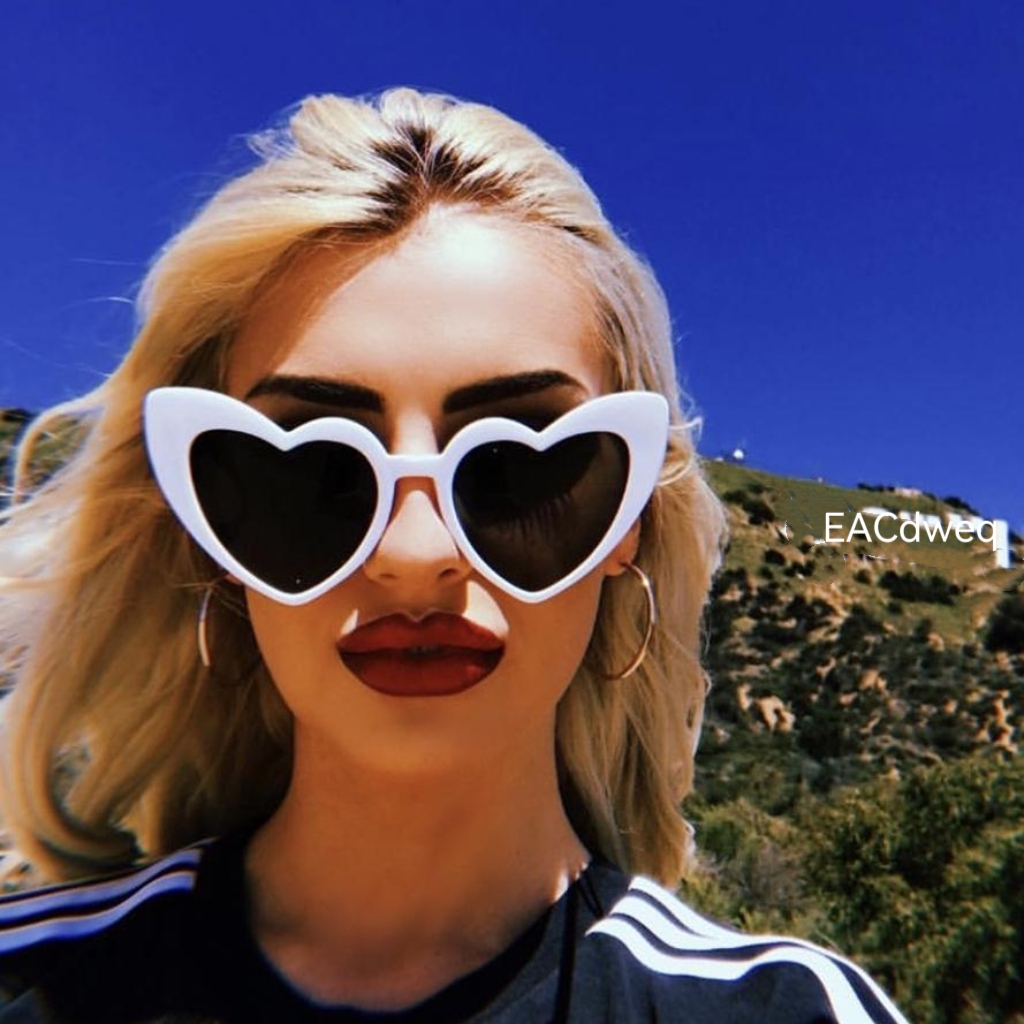 Love Heart Cat Eye Sunglasses  - Sunglasses Cat Eye reseña y precio