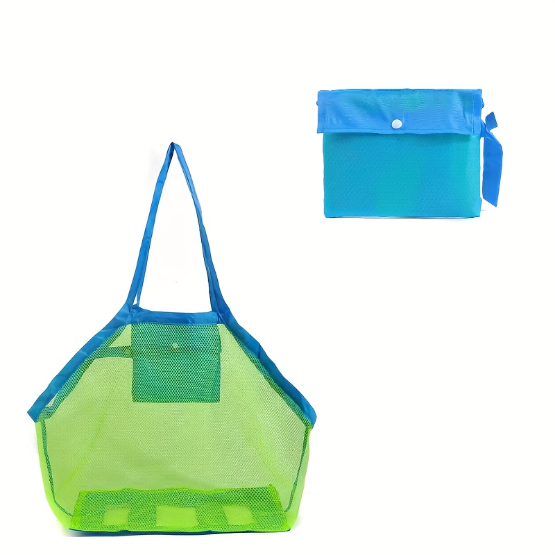 1pc Large Mesh Beach Tote Bag  - Tote Bag Beach reseña y precio