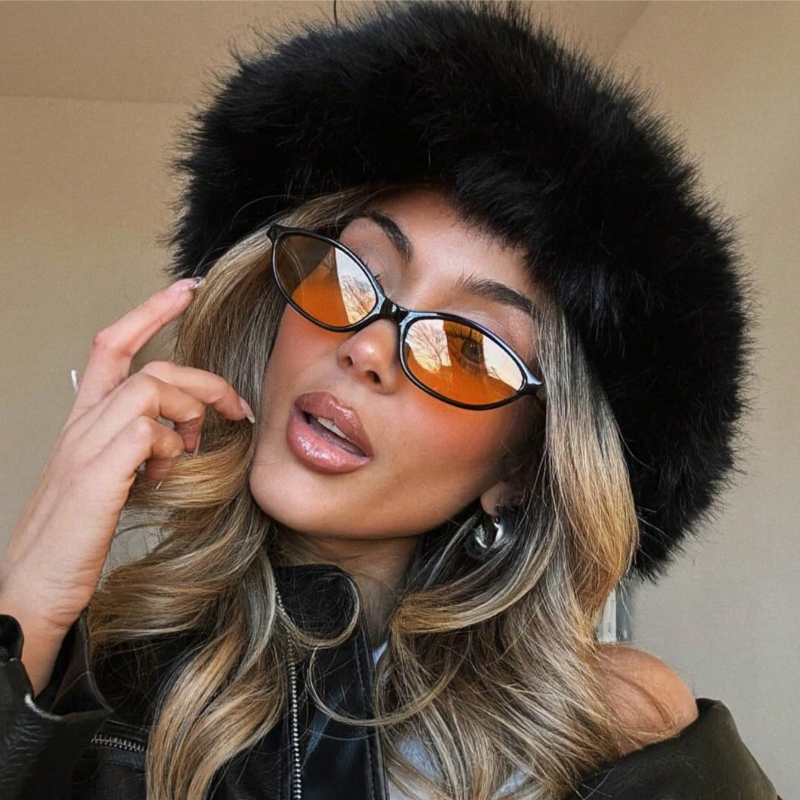 Retro Oval Frame Sunglasses Fa - Sunglasses Cat Eye reseña y precio