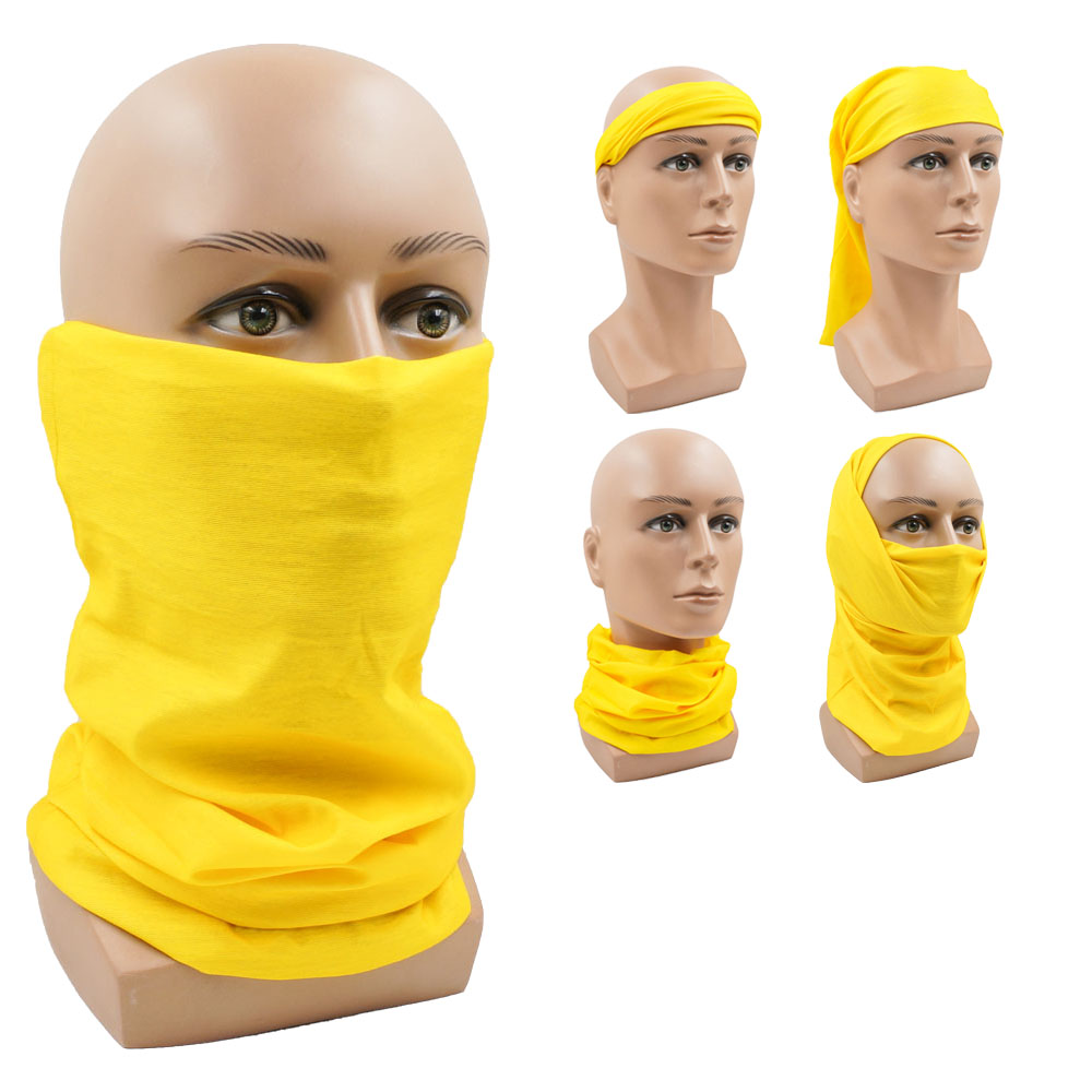 Yellow Multifunction Cycling N - Headband Summer Knit reseña y precio