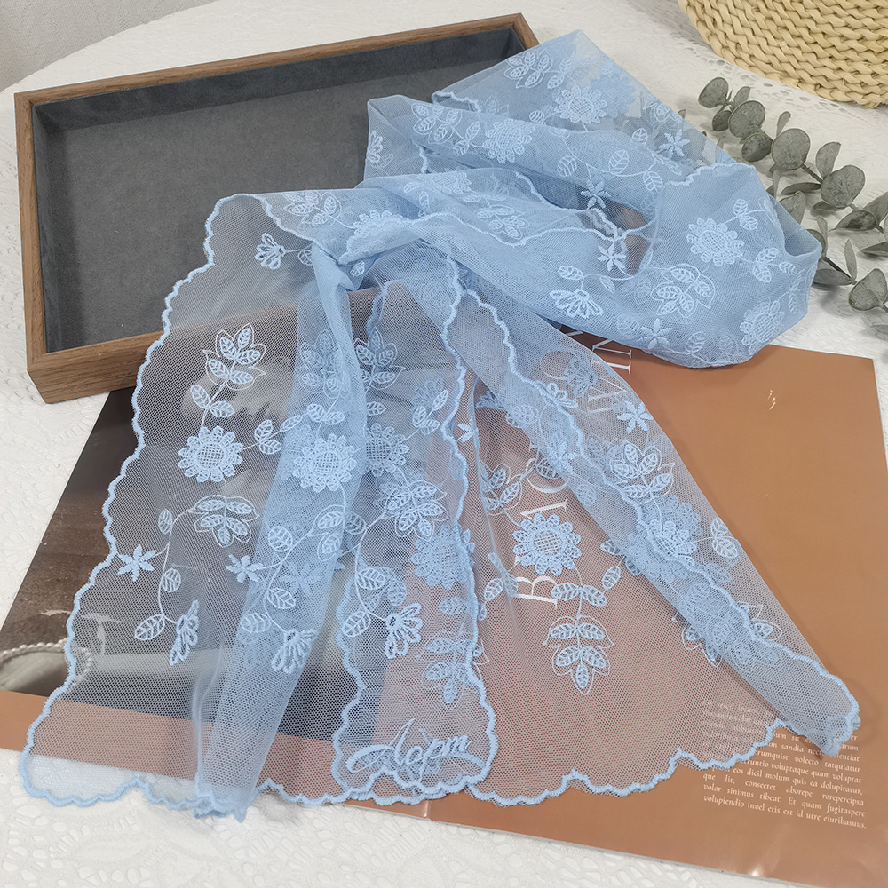 Lace Sunflower Silk Scarf Fair - Headband Summer Knit reseña y precio
