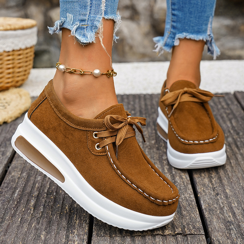 Basic Color Platform Loafers f - Wedge Espadrille Women reseña y precio